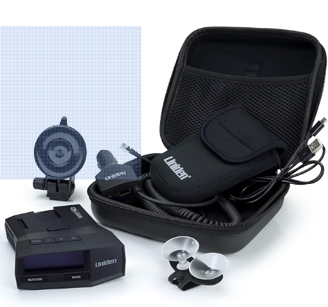 Uniden R8W (new Model) Extreme Long Range Laser/Radar Detector, 360° Awareness, Directional Arrows, Wi-Fi, Bluetooth, GPS, Real-Time Voice Alerts, Red Light & Speed Camera Alerts, R/TACH App